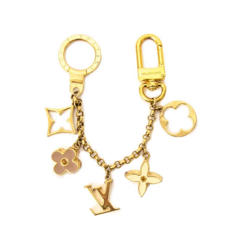 Louis Vuitton Fleur de Monogram Bag Charm Chain ○ Labellov ○ Buy and Sell  Authentic Luxury