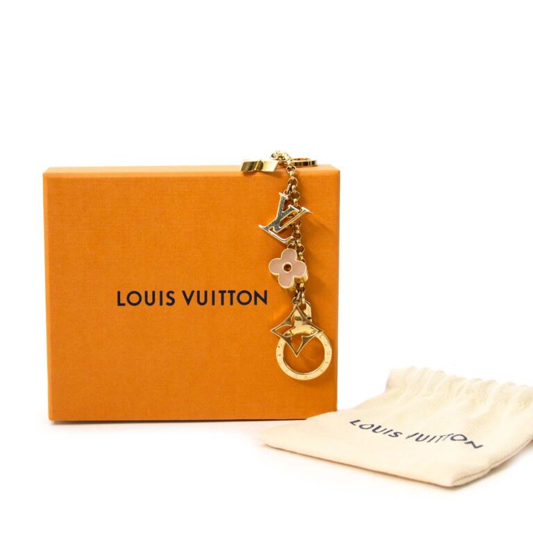 LOUIS VUITTON Fleur De Monogram Bag Charm Chain 637872