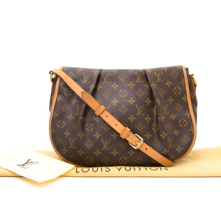 Louis Vuitton Menilmontant MM Shoulder Bag Used (6555)