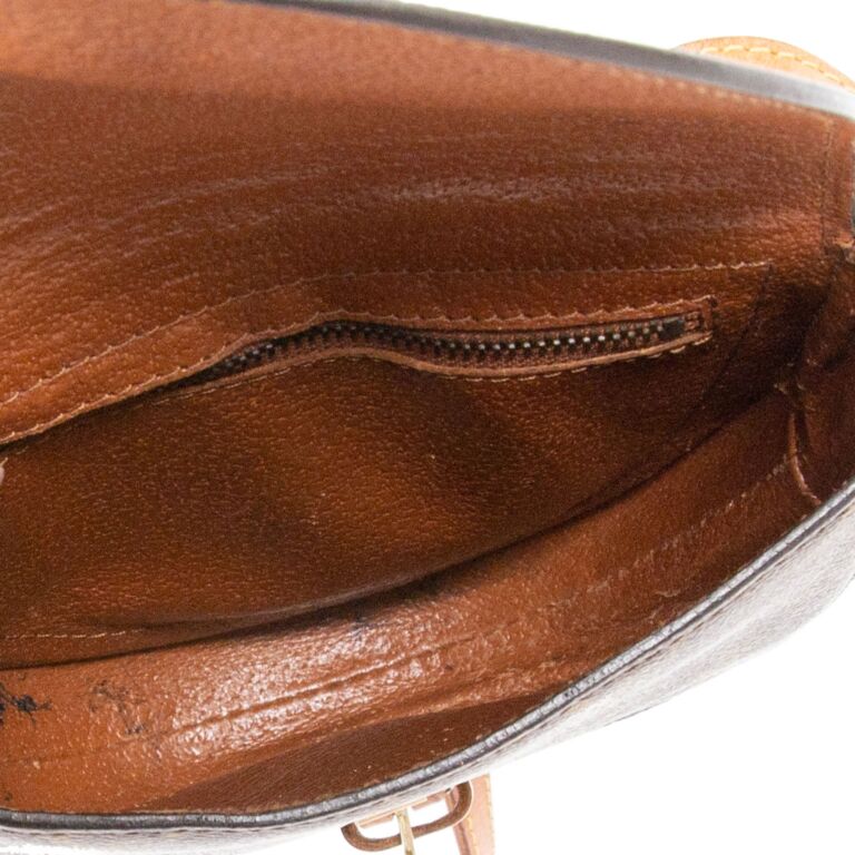 LOUIS VUITTON Chantilly GM Shoulder Bag Monogram Leather Brown M51232  61YC172