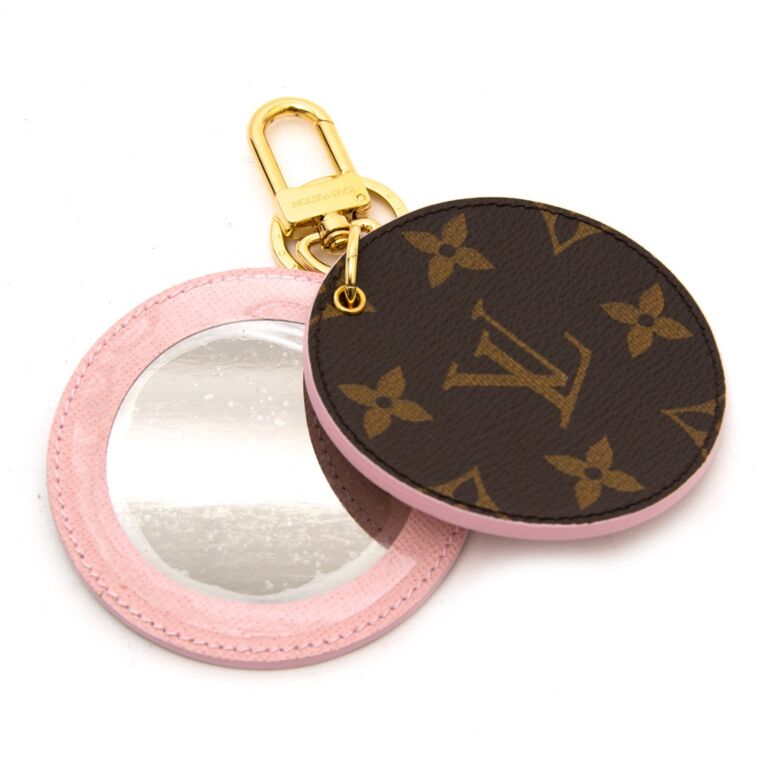 Louis Vuitton LV Mirror Mirror Dragonne Bag Charm and Key Holder Monogram  Mirror in Coated Canvas with Silver-tone - GB