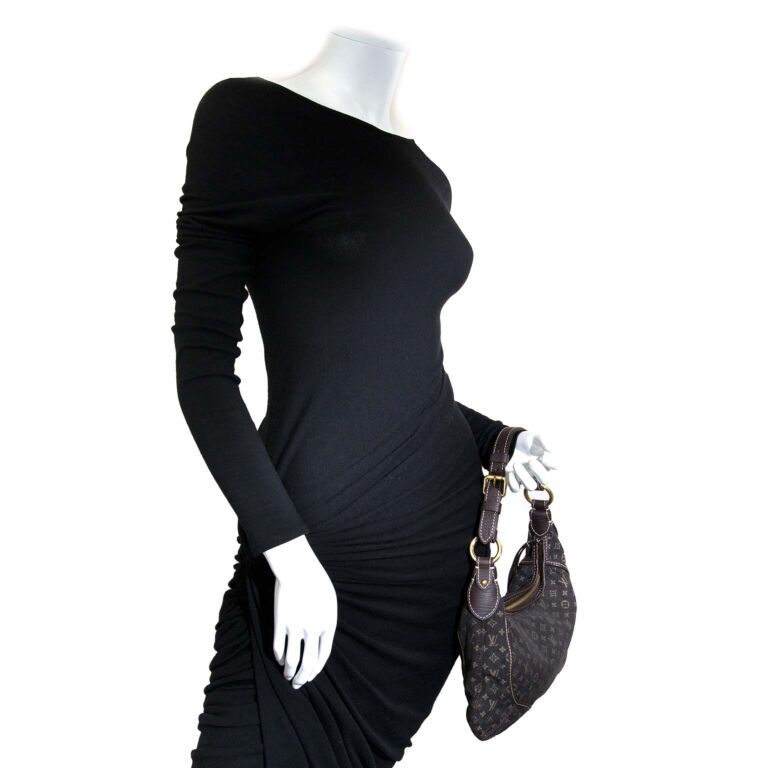 Brown Louis Vuitton Mini Lin Manon MM Bag – Designer Revival