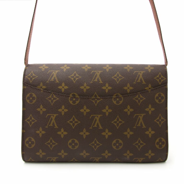 Louis Vuitton Vintage Monogram Canvas Pochette Bordeaux 