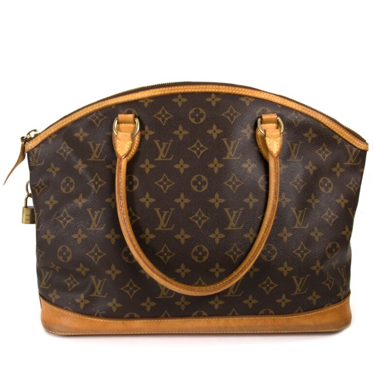 Louis Vuitton Lockit Horizontal Monogram Canvas Tote Bag