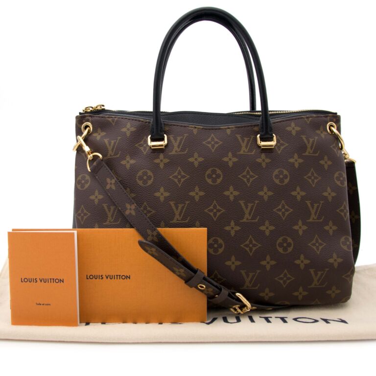 Louis Vuitton Pallas Monogram Full Noir ○ Labellov ○ Buy and Sell Authentic  Luxury