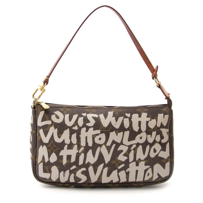 LOUIS VUITTON x STEPHEN SPROUSE GRAFFITI POCHETTE ACCESSOIRE