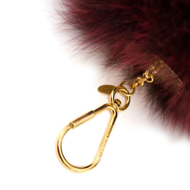 Louis Vuitton Fuzzy V Bag Charm