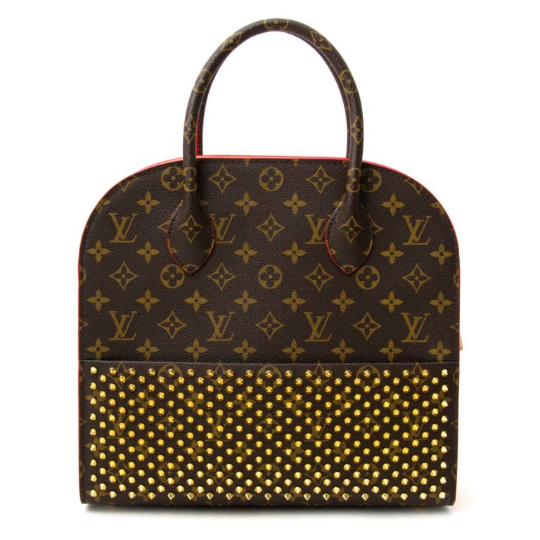 Shopping bag louboutin cloth handbag Louis Vuitton Multicolour in Cloth -  33006598