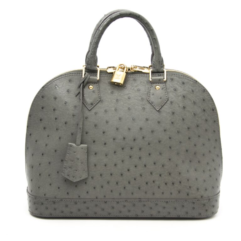 Brand Stories - This outstanding Louis Vuitton Alma in Grey