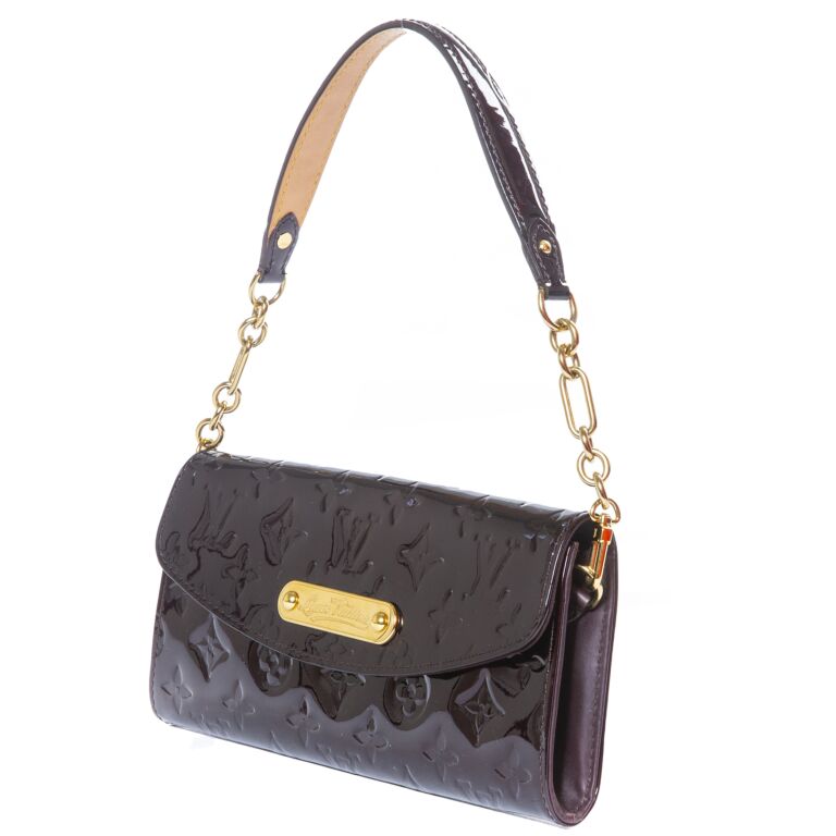 Louis Vuitton Sunset Boulevard Monogram Vernis Patent Leather Shoulder Bag  on SALE