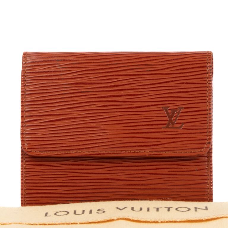 Louis Vuitton Taupe Suhali Leather Wallet