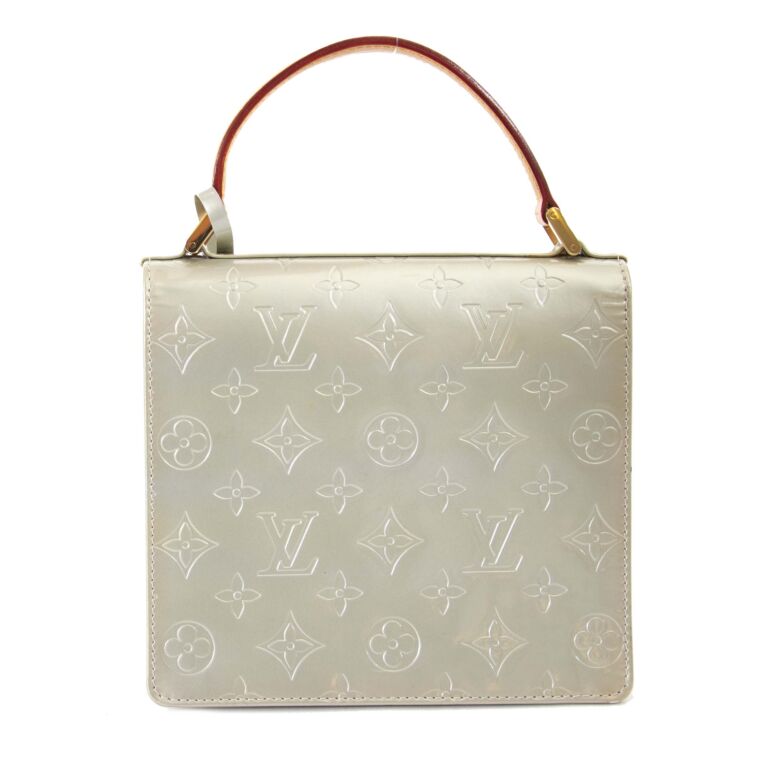 ilovekawaii C02520 - Louis Vuitton Marshmallow Pink Vernis Spring Street  Hand Bag M91033 