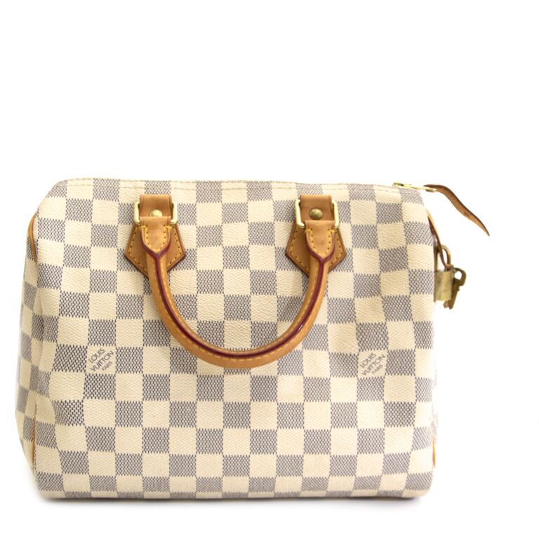 Louis Vuitton Damier Azur Speedy 25 (SHG-31310) – LuxeDH