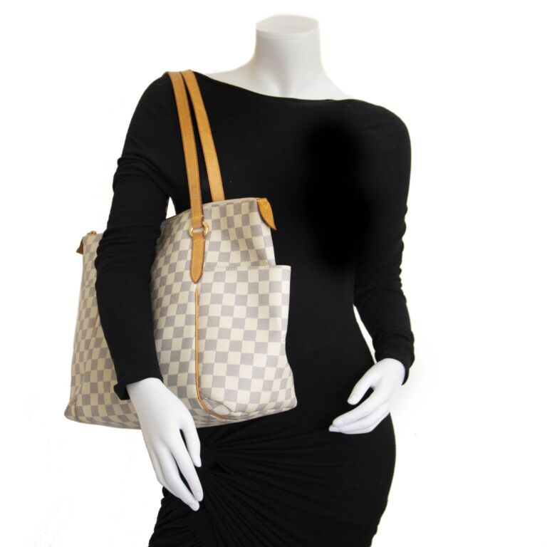 Louis Vuitton Totally MM Damier Azur Shoulder Bag – Luxury Cheaper