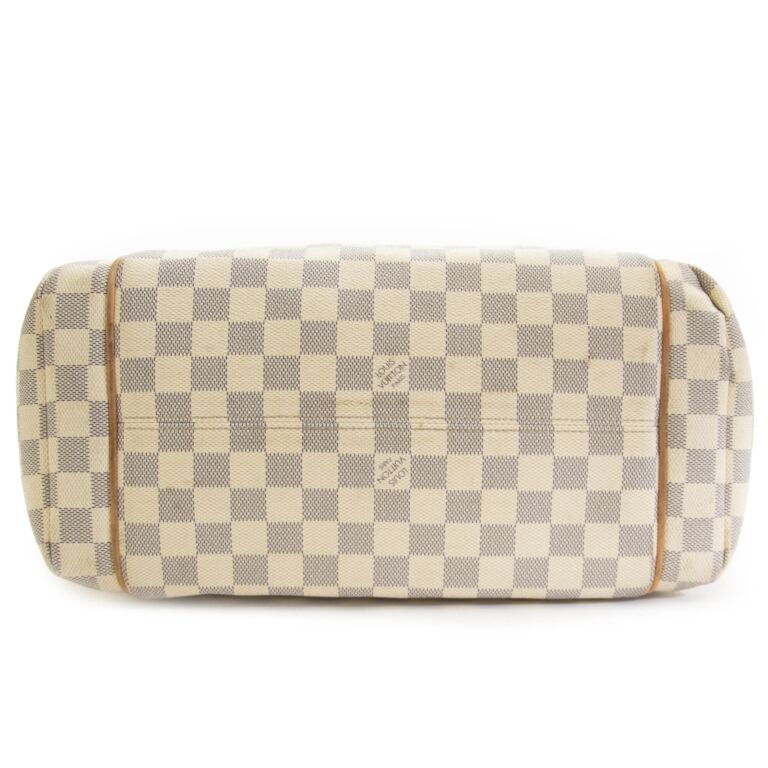 【希少】 LOUIS VUITTON Damier Azur Totally MM トートバッグ Louis Vuitton Damier Azur Totally MM Bag ○ Labellov ○ Buy