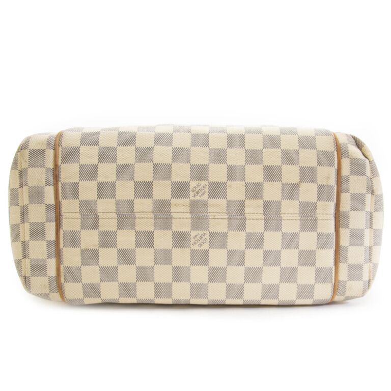 LOUIS VUITTON Damier Azur Totally MM Shoulder Handbag