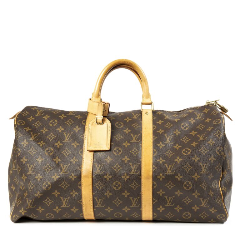 Louis Vuitton Monogram Keepall 50 Bag ○ Labellov ○ Buy and Sell Authentic  Luxury