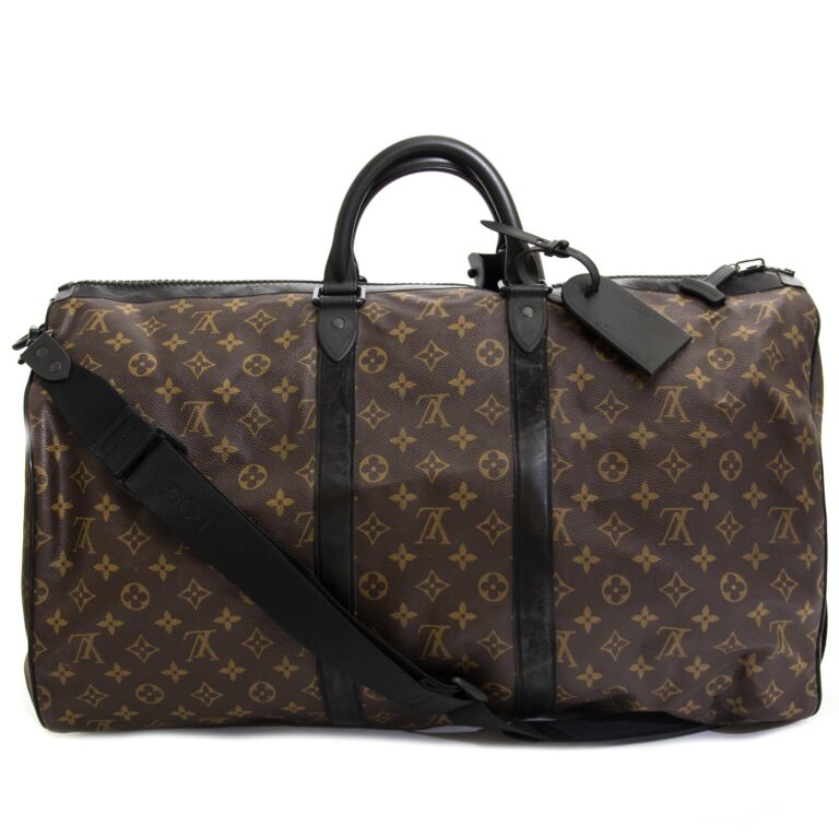 Túi Keepall Bandoulière 55 Damier Ebene Canvas  Dịch vụ cá nhân hóa  LOUIS  VUITTON