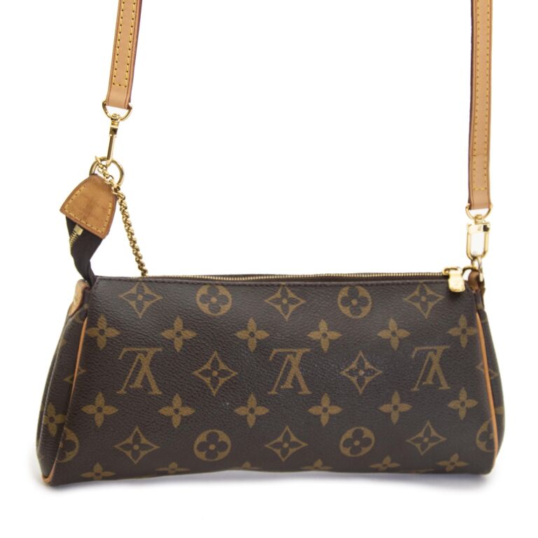 Authentic Louis Vuitton Monogram Mini e Shoulder Cross Bag