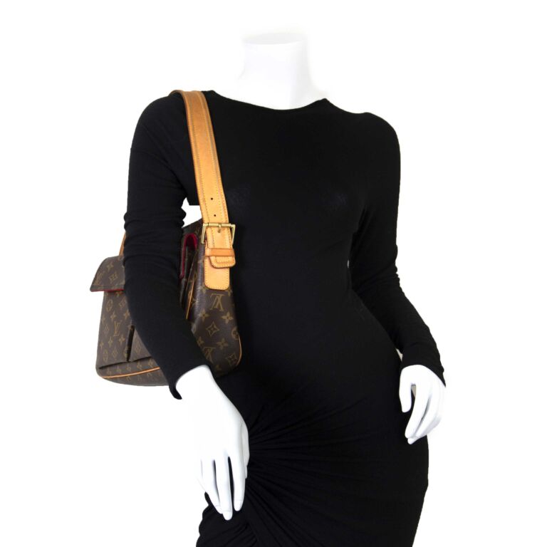Louis Vuitton Monogram Viva Cite GM Shoulder Bag ○ Labellov