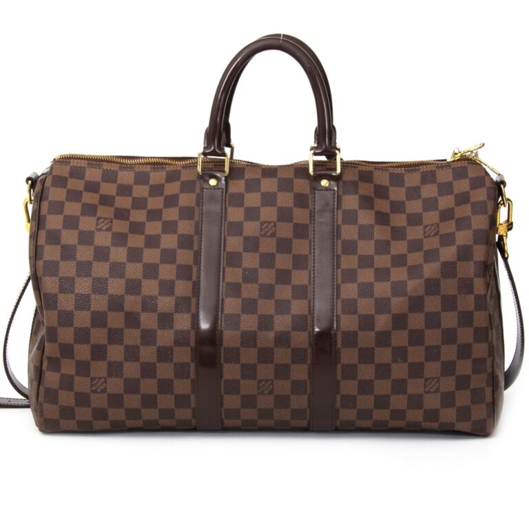 LV Keepall 45 / Keepall 50 - Real Leather Adjustable Strap