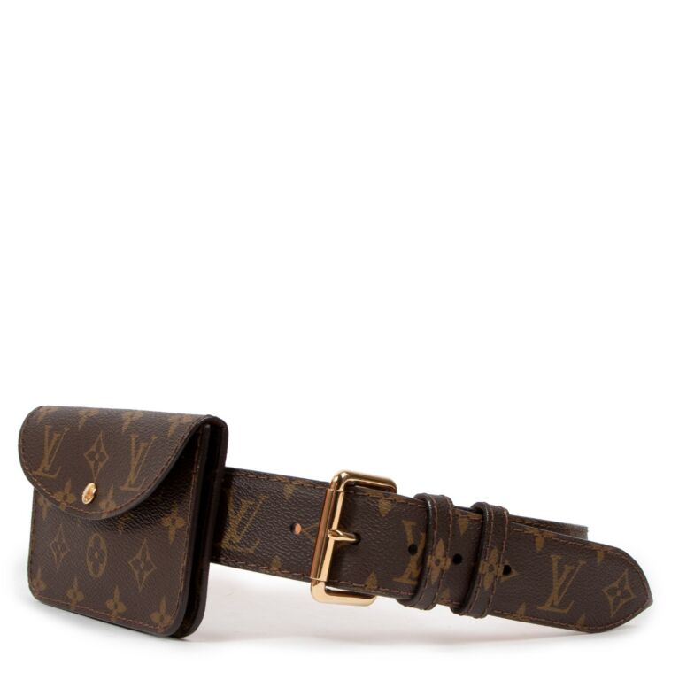 Louis Vuitton Monogram Pochette Ceinture Belt Bag Labellov