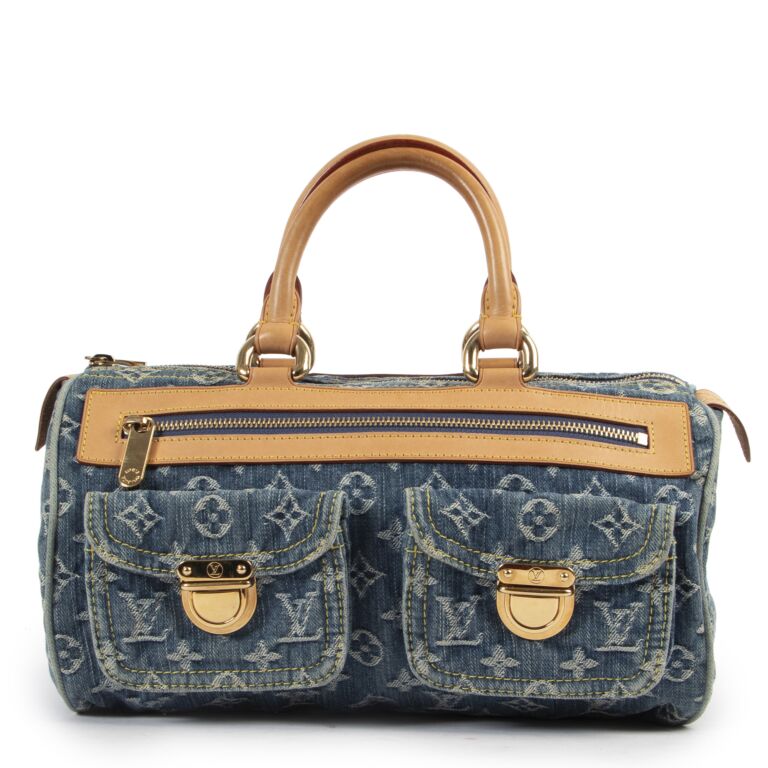 Louis Vuitton Blue Monogram Denim Neo Speedy Bag ○ Labellov ○ Buy and Sell  Authentic Luxury