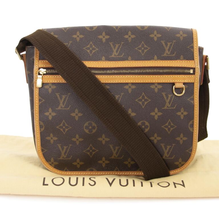 Louis Vuitton Bosphore Travel Laptop Messenger Bag 