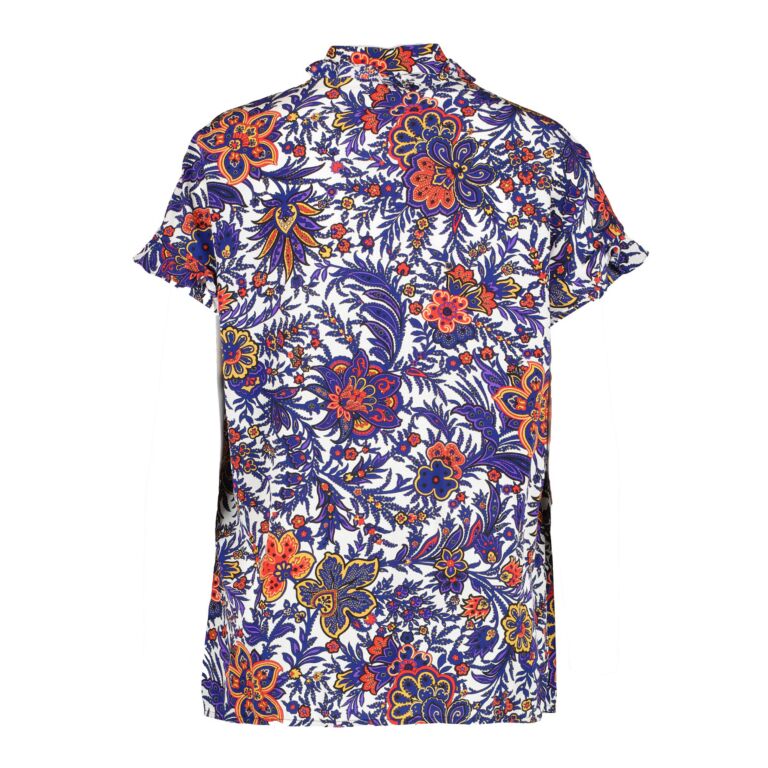 Louis Vuitton 2017 Multicolour Floral Silk Shirt - Size 40