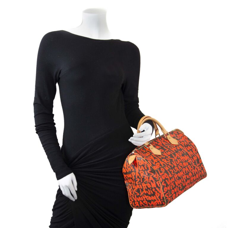 Louis Vuitton x Stephen Sprouse Graffiti Speedy 30 - Grey Handle Bags,  Handbags - LOU779769