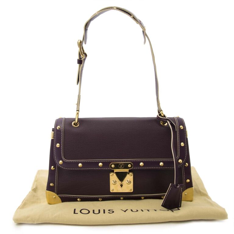 Louis Vuitton Purple Suhali Shoulder Bag Labellov Buy and