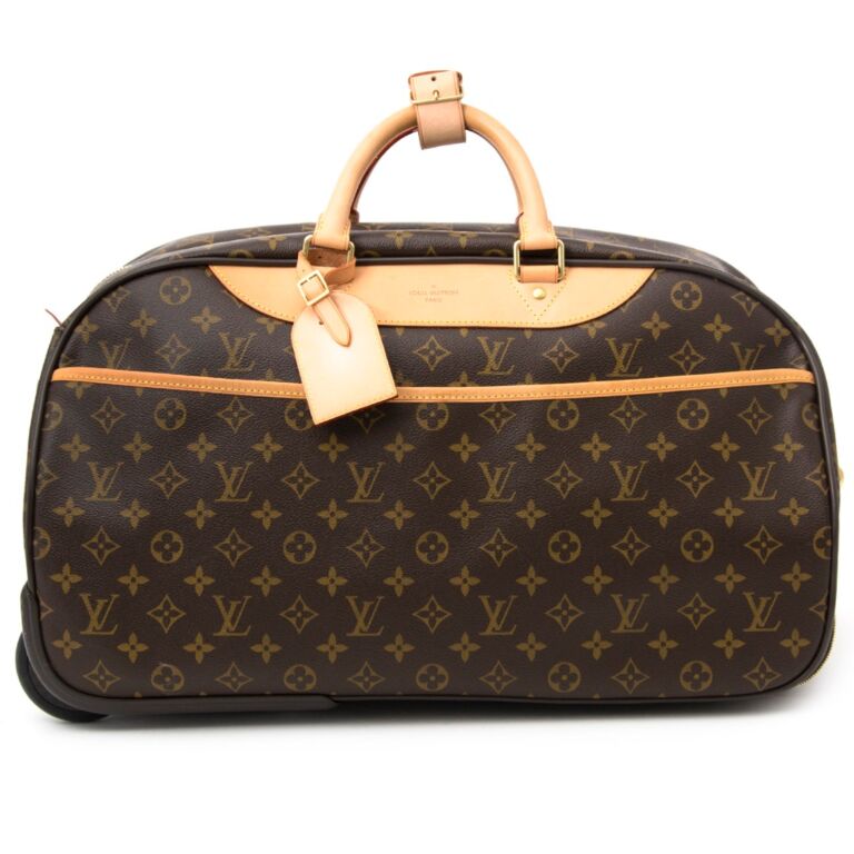 Louis Vuitton Monogram Eole 50 Rolling Travel Duffel Bag