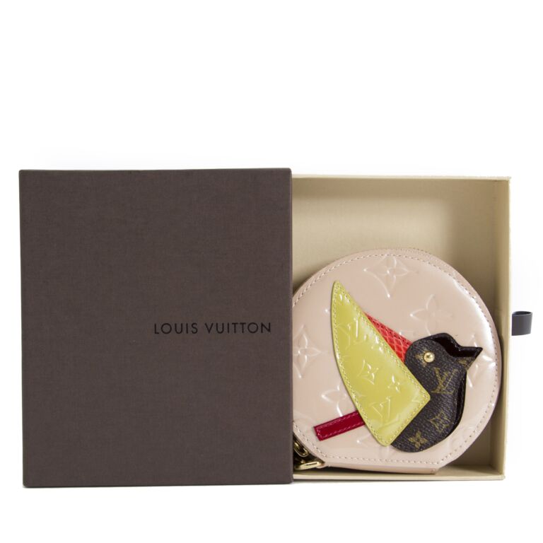 Louis Vuitton Monogram Vernis Porto Clé Animal Face M68217 Brand