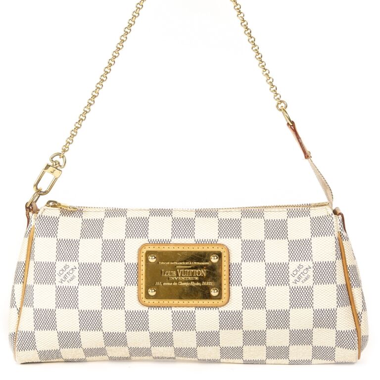 Bolsa Louis Vuitton Pochette Milla Damier Azur Original - FFL5