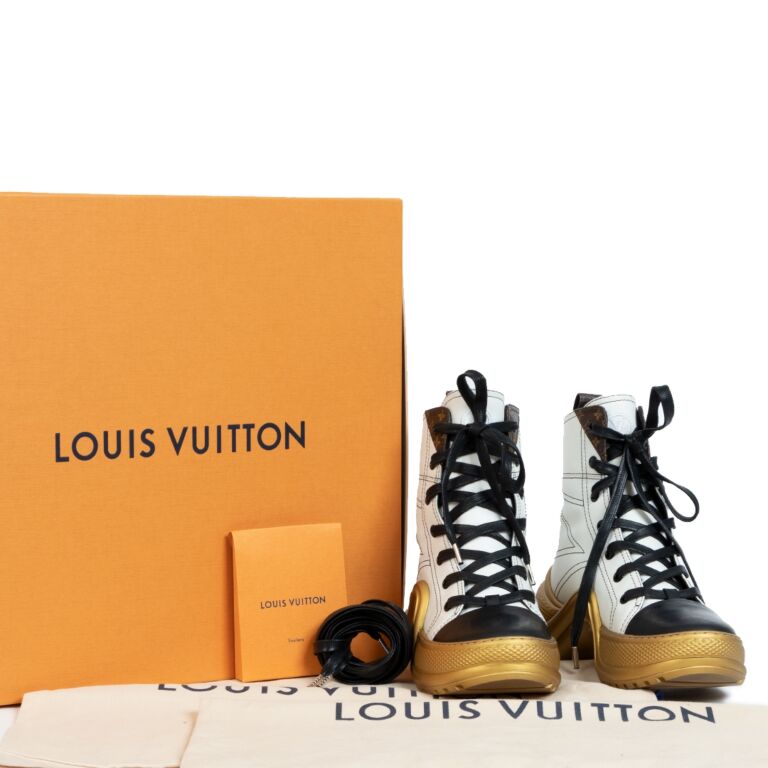 Archlight cloth boots Louis Vuitton Black size 36.5 EU in Cloth - 37496984