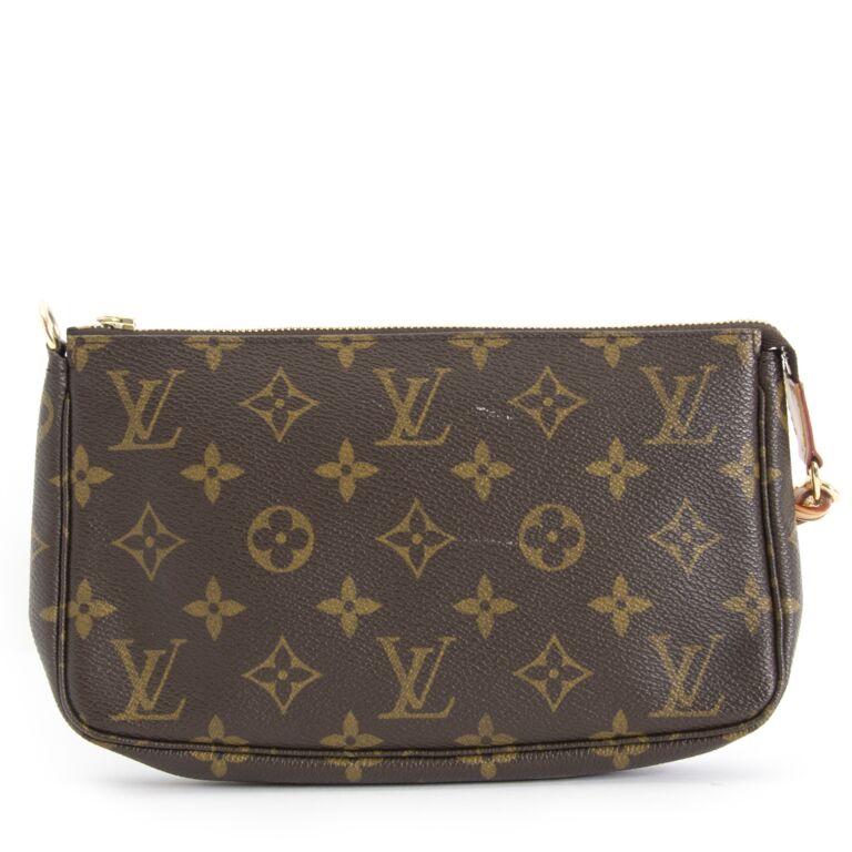 Louis Vuitton Monogram Pochette Accessoire + Strap ○ Labellov