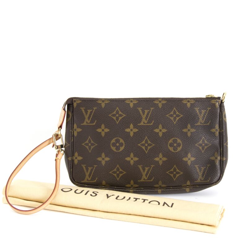 Louis Vuitton Monogram Pochette Accessoire + Strap ○ Labellov