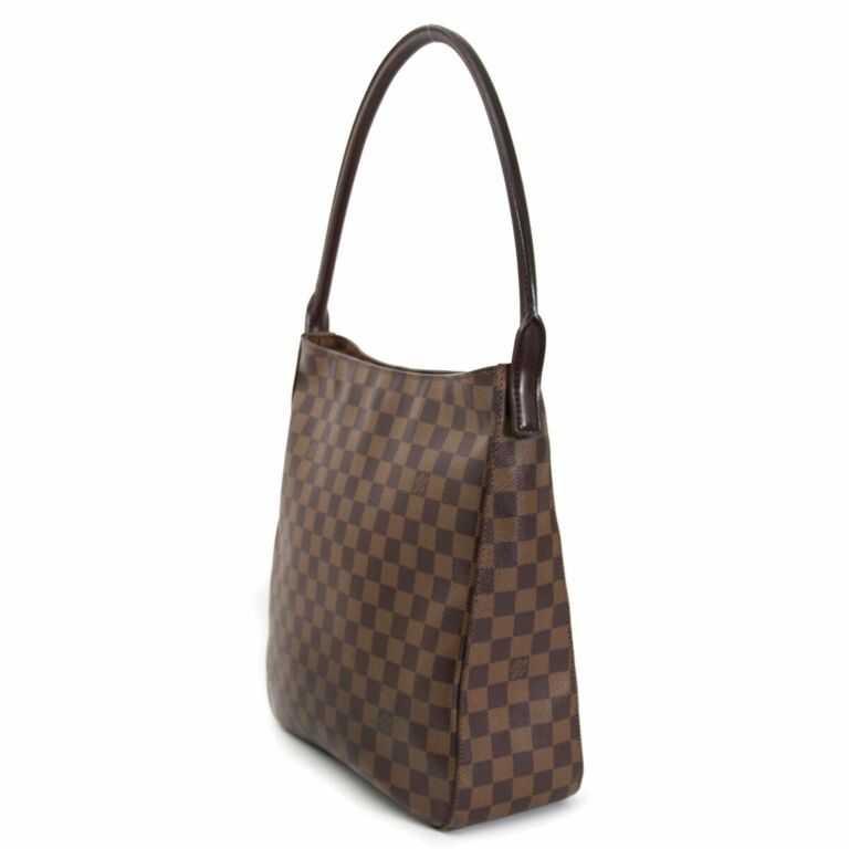 3D model Louis Vuitton Loop Baguette Bag Damier Ebene VR / AR