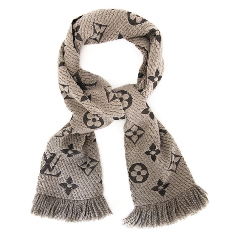 Louis Vuitton Verone Logomania Wool & Silk Scarf Louis Vuitton