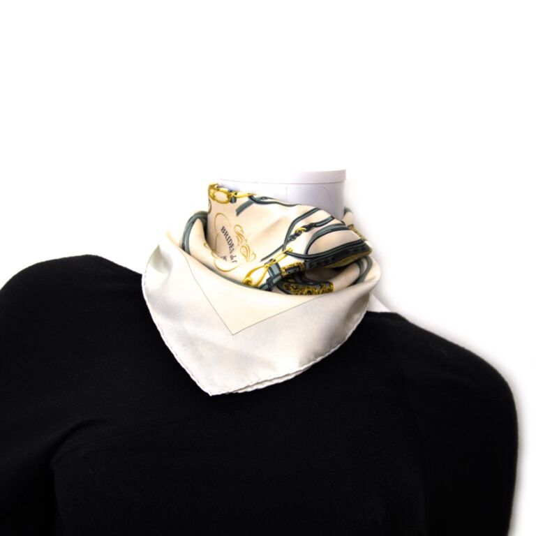 HERMES Vintageミニスカーフ Hermès Mini Carré De Soie 