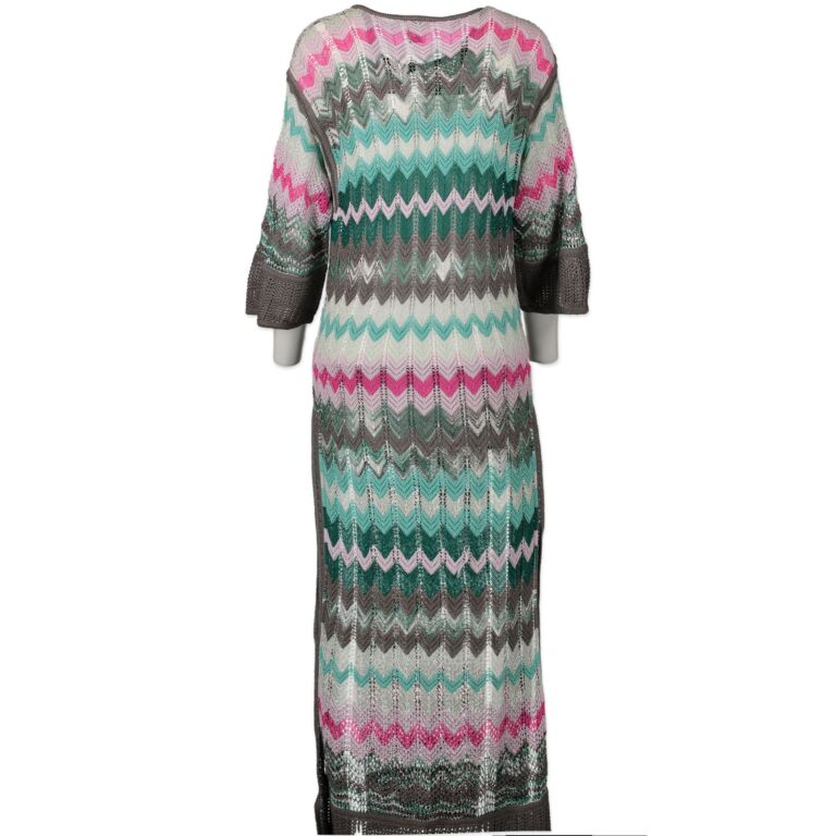 Labellov Missoni Crochet Long Cardigan Size 38 Buy And Sell Authentic Luxury