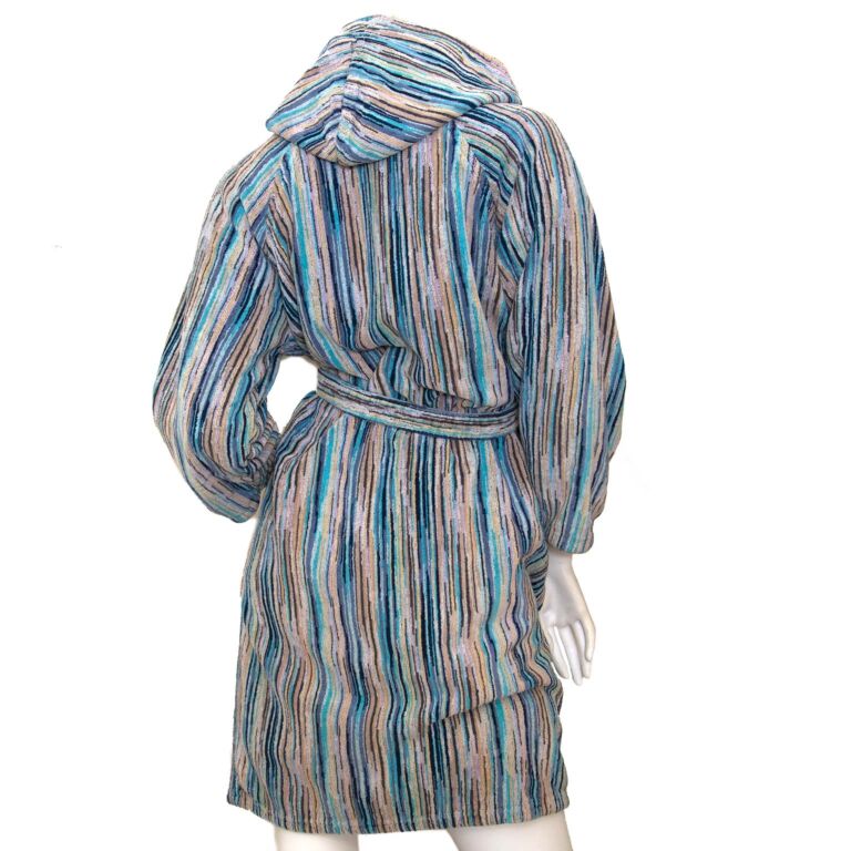 Labellov Missoni Striped Bathrobe Size 36 Buy And Sell Authentic Luxury