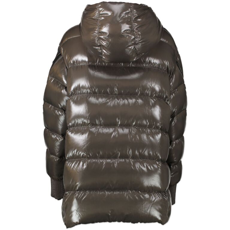 Moncler Genius Khaki Logo Puffer Coat size 4 Labellov Buy