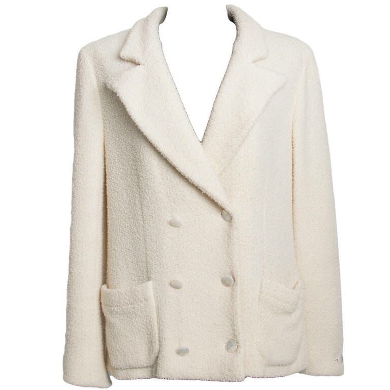Top hơn 52 về chanel white jacket  cdgdbentreeduvn