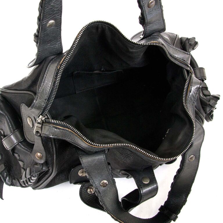 Chloé Black Silverado ○ Labellov ○ Buy and Sell Authentic