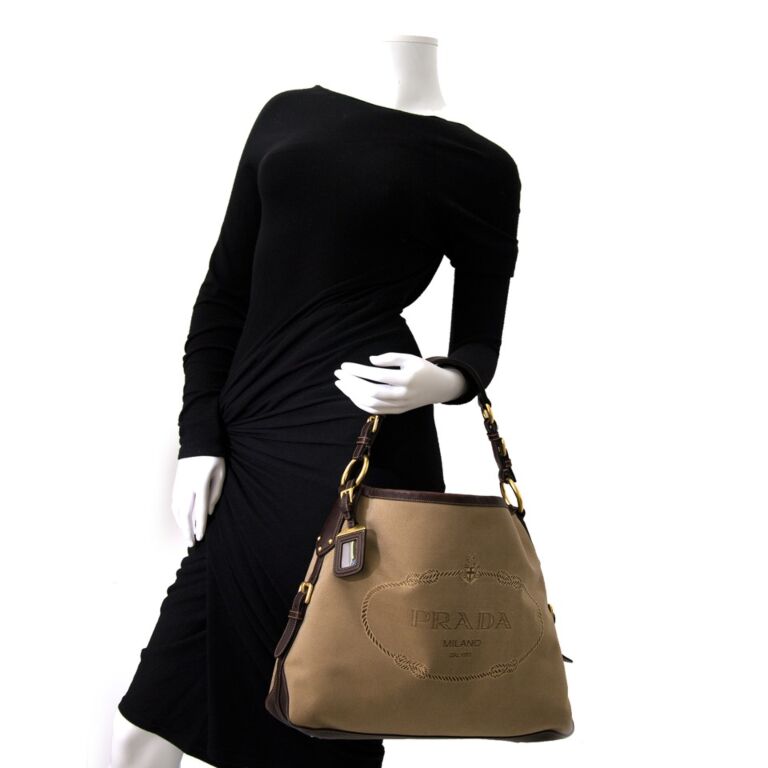 Prada Yellow Small Leather Boston Bag ○ Labellov ○ Buy and Sell