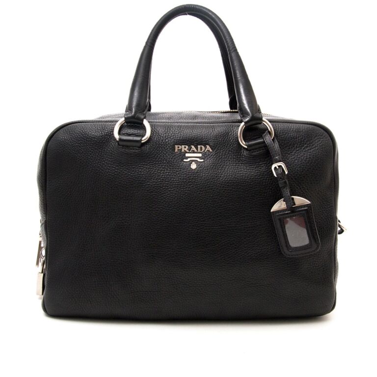 人気メーカー・ブランド Zipper Double Black Prada Boston and Buy ○ Labellov ○ Bag バッグ
