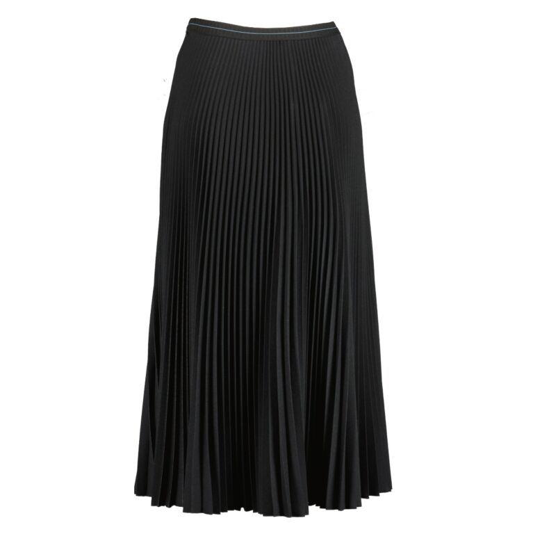 Prada Black Pleated Skirt ○ Labellov ○ Buy and Sell