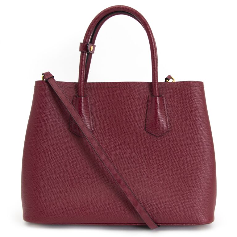 Prada bordeaux best sale