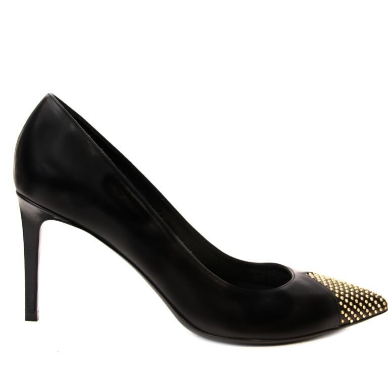 Ysl sale studded heels